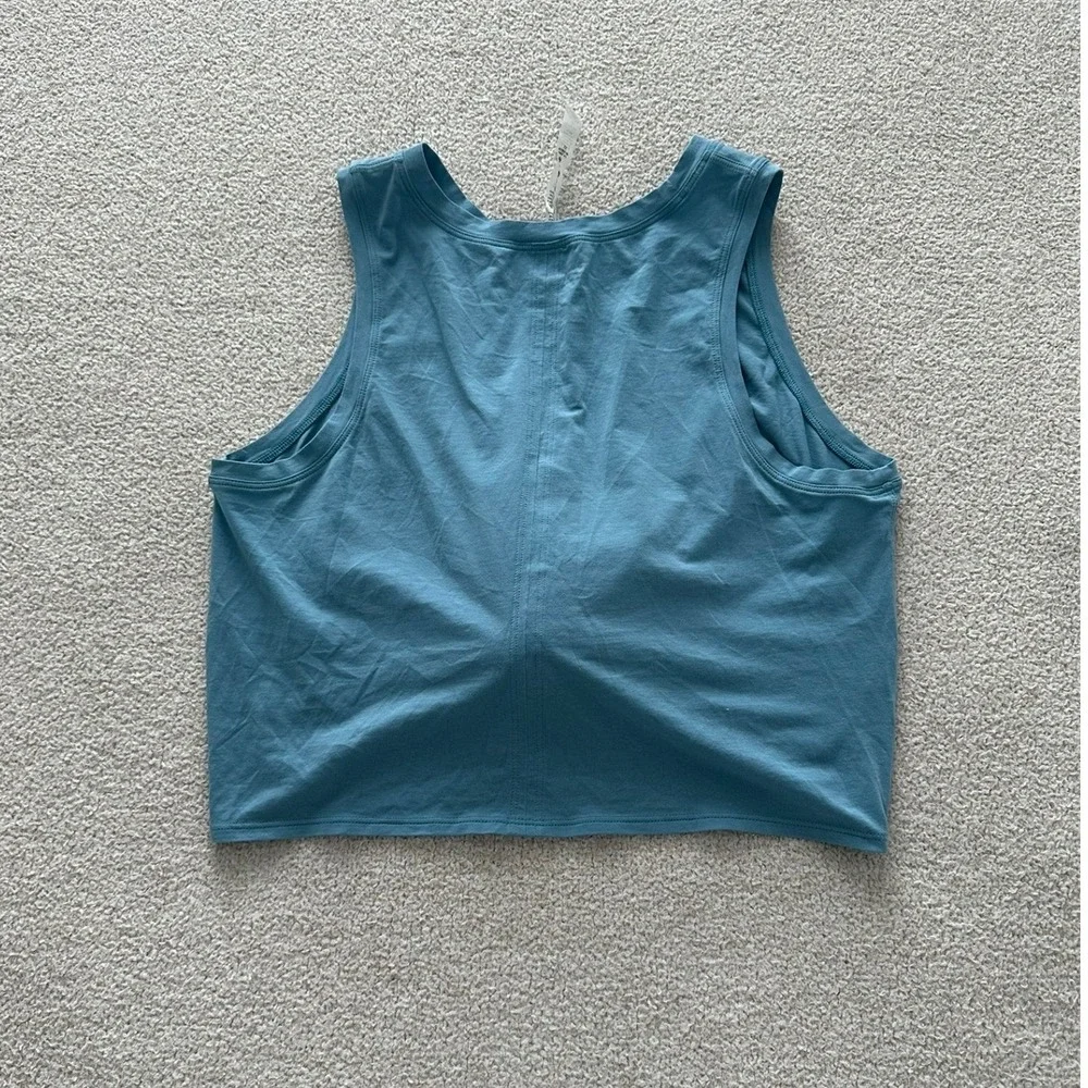 lululemon Tie front tank size 10 in Blue